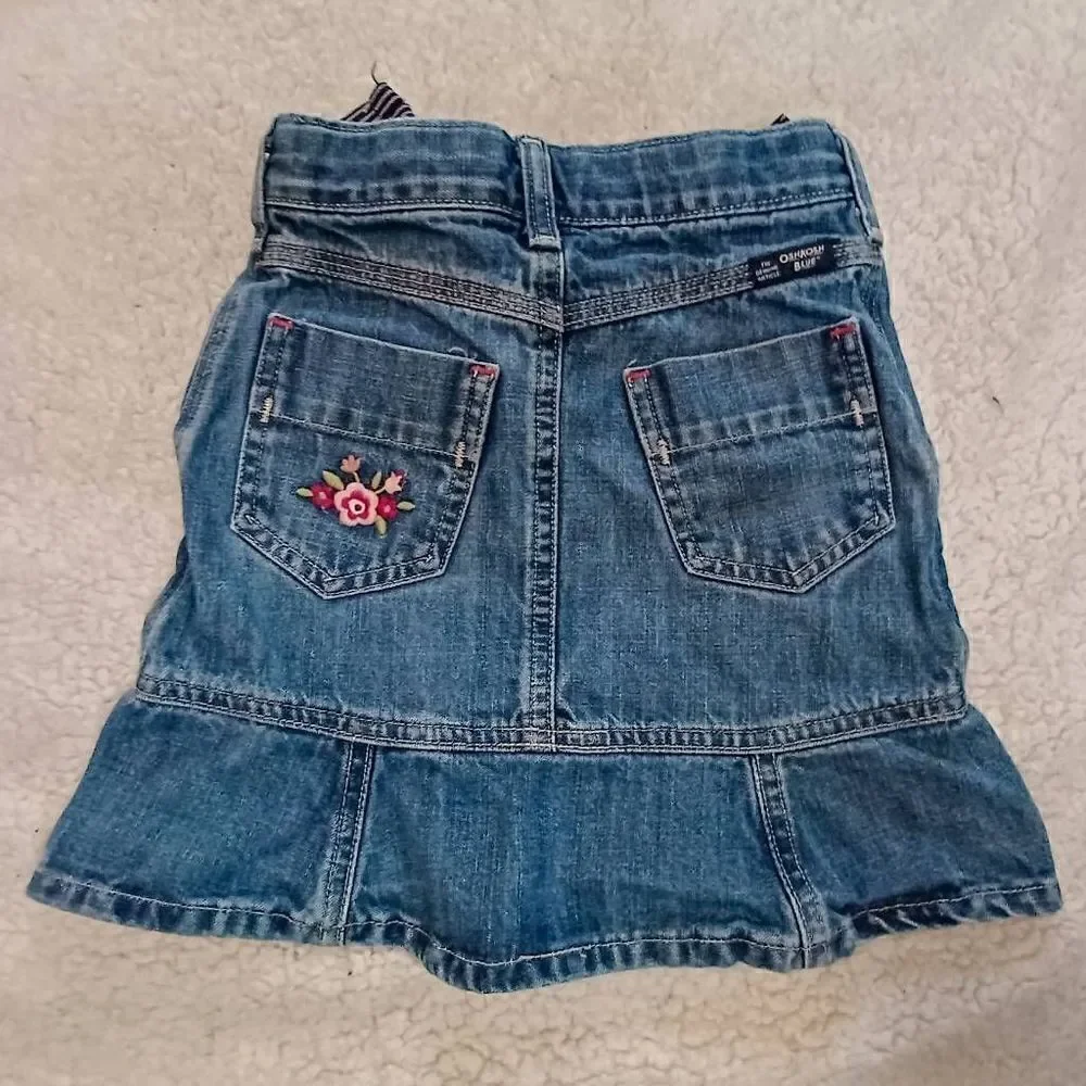 Oshkosh B'gosh girls denim skirt Size 5